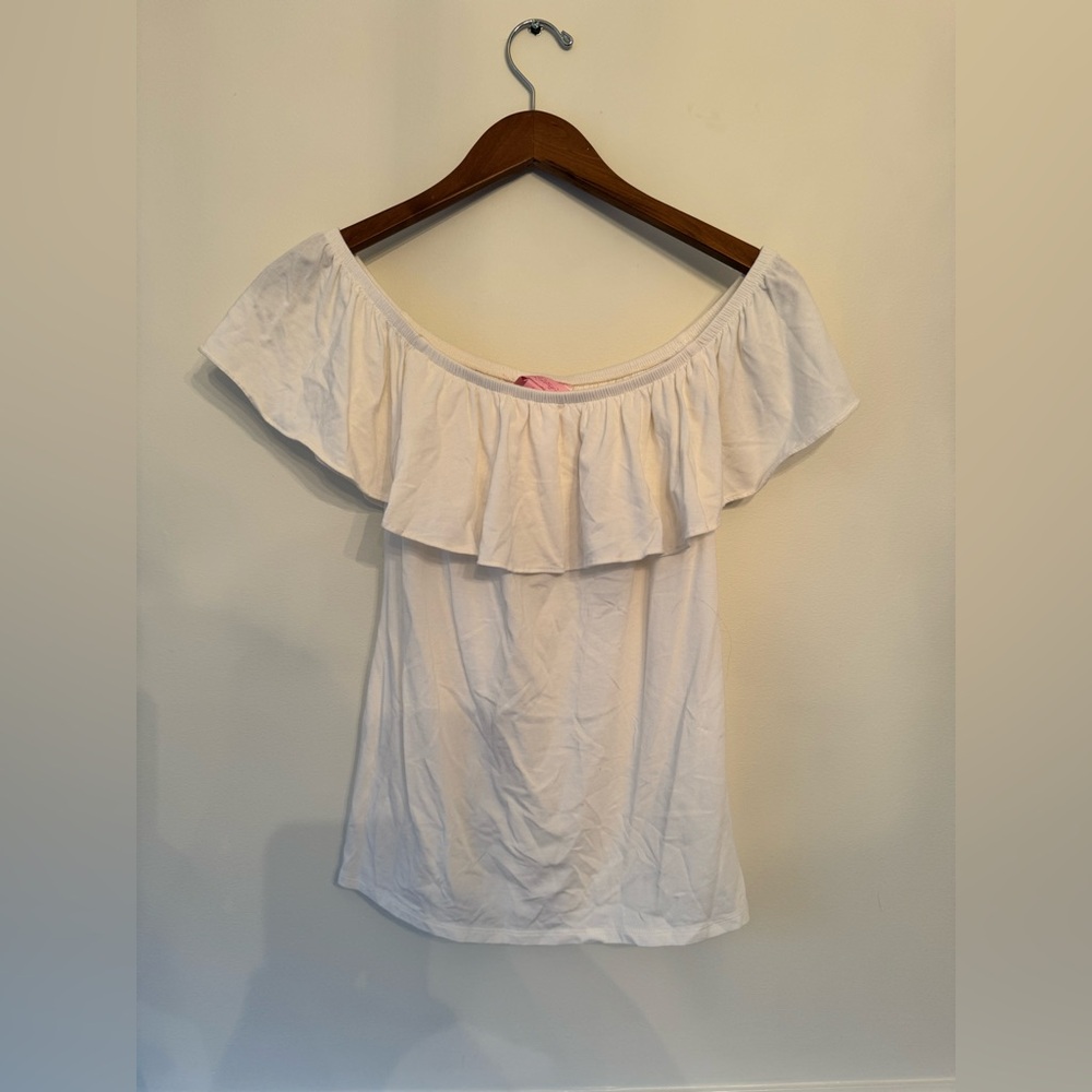 Off the shoulder lily top